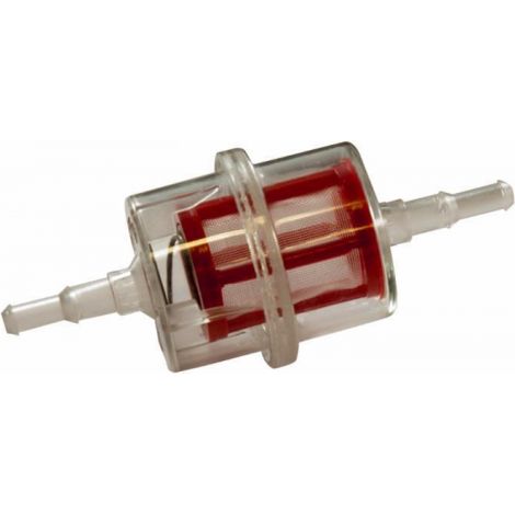 FILTRO CARBURANTE GASOLIO IN LINEA CORTO D.6-8 PLASTICA MM 120 (29329)