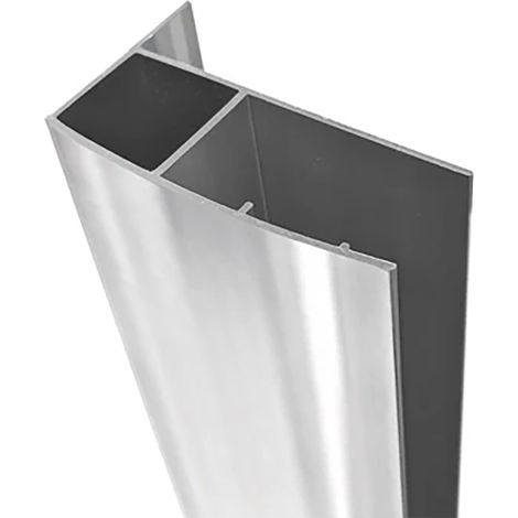 Duchy Pentire Shower Door Extension Profile Chrome (x1)