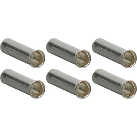 1000 Stück Aderendhülsen aus Kupfer, Crimpverbinder, verzinnte Drähte, Aderendhülsen-Set, oxidationsbeständig EN1508 (1/5)
