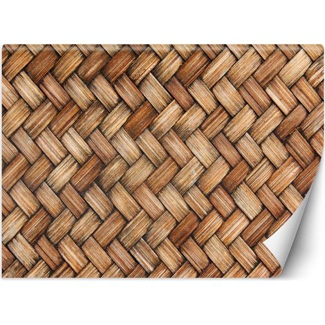 Papier peint osier tressé - 150 x 105 cm (1/4)