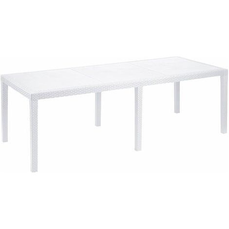 Tavolo queen bianco 220x90x72 h con prolunga (1/2)