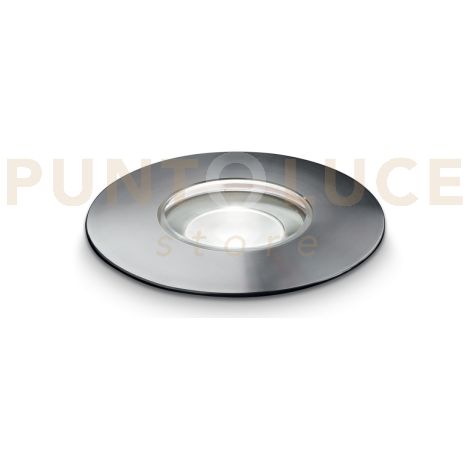 Ideal Lux Faretto ad incasso Collezione ROCKET 1 luce LED integrato IP67 acciaio alluminio
