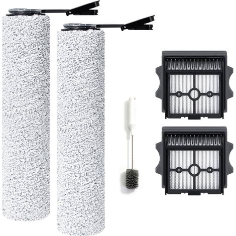 Rouleau de brosse de rechange et filtre HEPA compatible Tineco FLOOR ONE stretch S6/SWITCH S6/S6 stretch lite/S7 Stretch Ultra/S9 Artist/i6 Stretch/i5 Stretch Aspirateur (1/5)