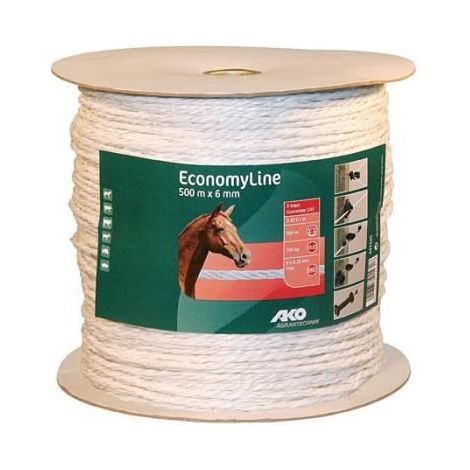 Elektrozaun ako economyline 6mm 500m