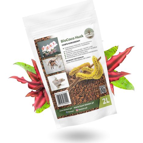 Copeaux de noix de coco prêts à l'emploi  Copeaux de noix de coco BioBase prêts à l'emploi 5L (1/5)