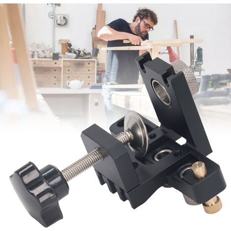 Outil de positionnement et de perçage 3 en 1 Ganwei pour pièces pré-encastrées, positionnement Dove et outils de perçage pour le travail du bois (1/5)