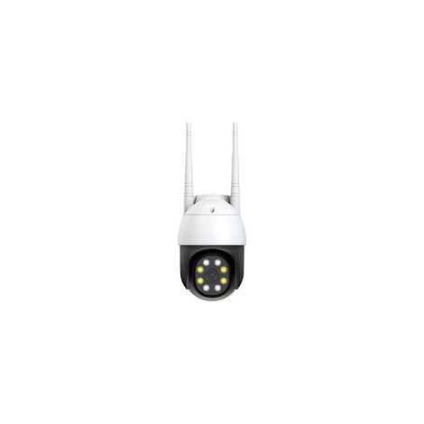 Caméra extérieure WiFi PTZ 720P, 360°, vision nocturne, audio bidirectionnel, IP66, application Yoosee –
