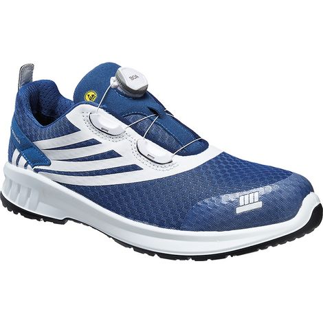 Steitz Secura Sicherheitshalbschuh CP4400 Boa SF S1P SRC ESD XB Gr. 42 blau/weiß
