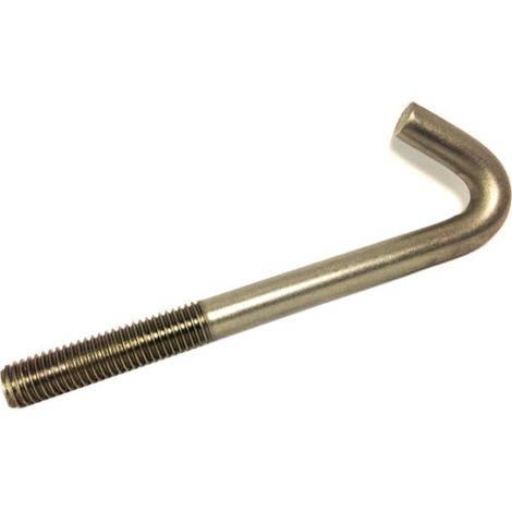 M6 x 200 mm T316 Stainless Steel Hook bolt (1/2)