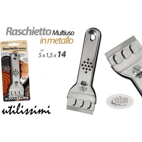 Raschietto da Cucina Multiuso in Metallo 14 x 5 x 1,5 cm (1/2)