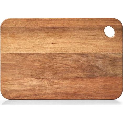 Zeller Tavola da taglio in legno di acacia 37x25 cm marrone