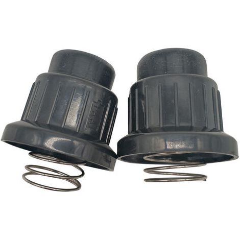 Capuchon de Bouton d'allumage, Bouton de générateur d'étincelles Interrupteur à Bouton-Poussoir d'allumeur d'impulsion de Batterie AA avec Ressorts pour Gril à gaz de générateur d'étincelles, R (1/4)