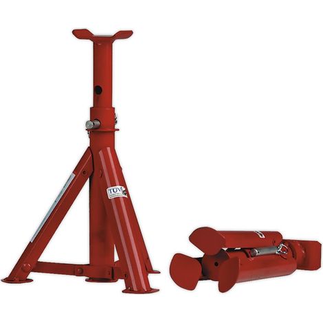 Sealey Axle Stands (Pair) 2 Tonne Capacity per Stand - Folding Type AS2000F