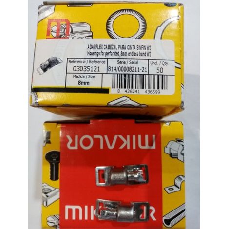 ADAPFLEX CABEZAL P/CINTA S/F 8MM W2 - DAMESA