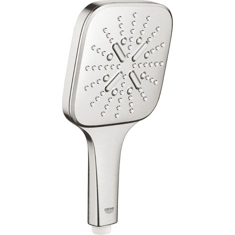 Grohe Rainshower SmartActive Cube - Brausearmatur 130, 6,8 L/Min, 3 Strahlarten, supersteel 26582DC0