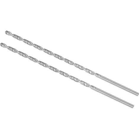 2-Pièces Extra Longue Torsion Perceuse Mèches pour Endurci Métal (1/5)