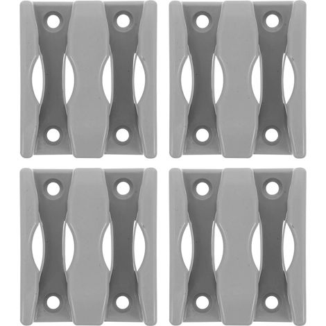 4 pièces guide de sol pour porte en verre