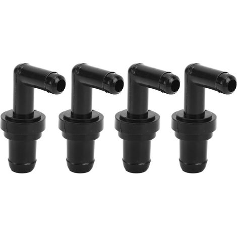Kit 4 pièces Joints de Valve PCV 90° Noir 17130PM6003 Remplacement pour Accord Acura CL Integra Legend MDX NSX RL SLX TL Vigor (1/5)