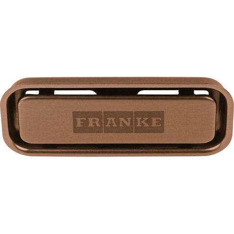 Trop plein rectangulaire Franke Cuivre PVD