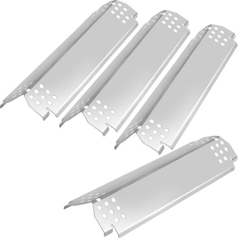 Pièces de rechange pour tentes de chaleur 4 brûleurs Nexgrill Home Depot 720-0830H, gril à gaz, protèges-flammes, plaques de protection, couvercles de brûleur, acier inoxydable 14,6" (1/5)