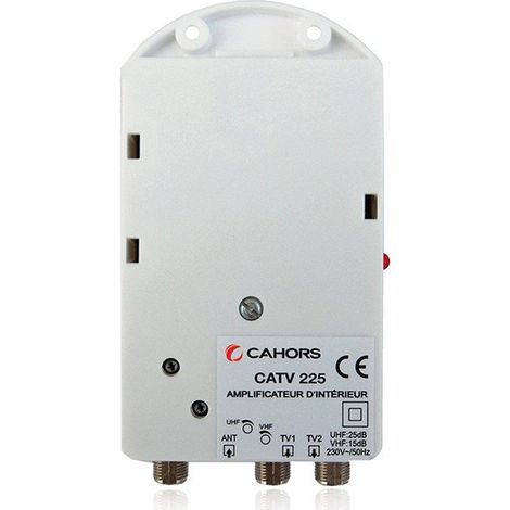 Cahors CATV 225 5G Amplificateur interieur Terrestre 2 Sorties TV TNT (1/2)