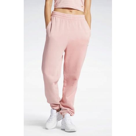 Reebok pinke, gerade geschnittene Damen-Jogginghose M 0A9C6A TŁA (1/3)