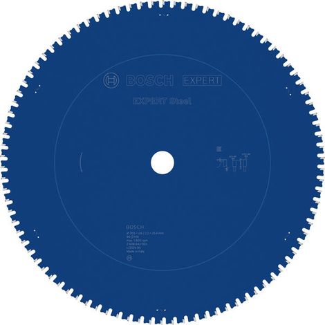Bosch EXPERT Steel Circular Saw Blade 355 x 2.6/2.2 x 25.4 mm T90 2608643063 (1/4)