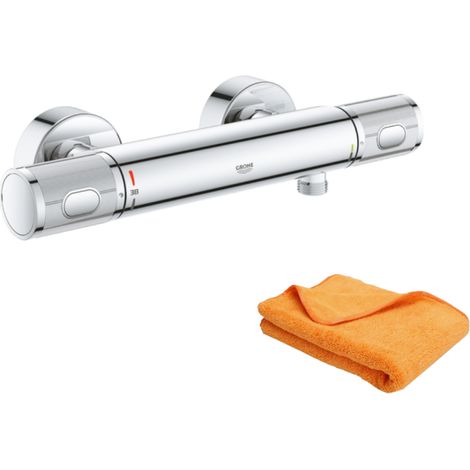 Mezclador termostático de ducha GROHE Quickfix Precision Feel + microfibra