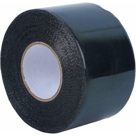 Ruban adhésif noir pour gazon synthétique 50 mm x 5 m - Joints auto-adhésifs pour gazon artificiel et moquette extérieure (1/5)