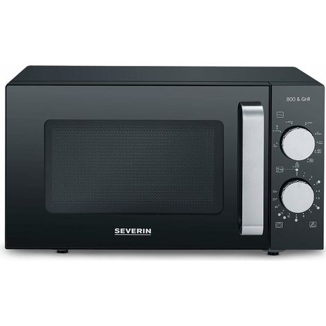 Severin MW 7762 microonde nero con grill 800W 1000W
