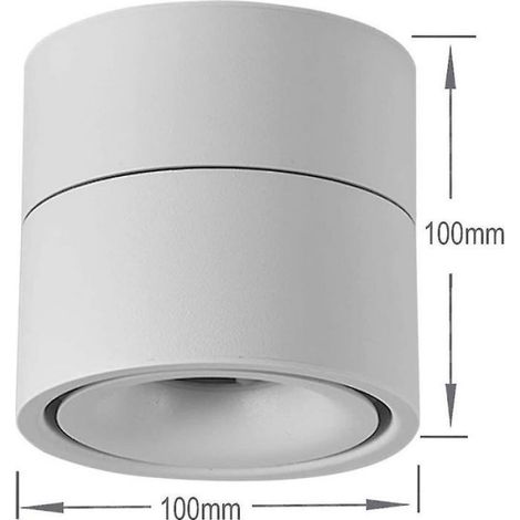 12w Led Ceiling Spotlights Adjustable Lamp Body Angle, Spotlights Lamp, Ceiling Sconce, Adjustable Ceiling Spotlights, Led (1/4)