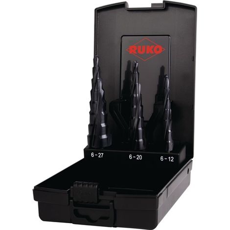 RUKO ULTIMATECUT Multidrill-Satz HSS RUnaTEC in Kunststoffkassette 3 teilig - 101087PRO (1/5)