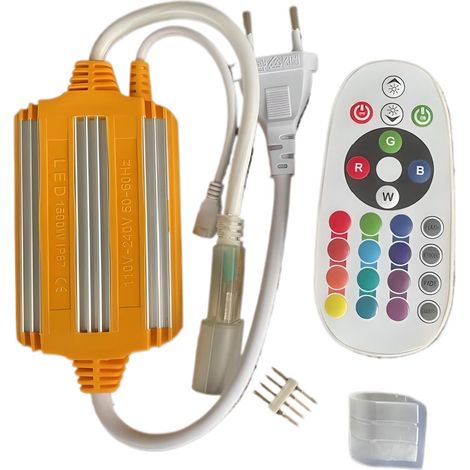 Mando a distancia de infrarrojos para el neón flexible RGB 220V
