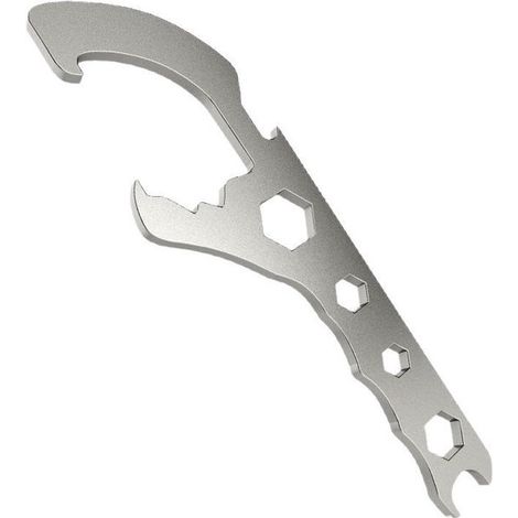Apriscatole per vernice, per barattoli di vernice da 5 galloni (circa 19 litri), piastra in acciaio monoblocco rinforzata, spessore 7,5 mm (1/4)