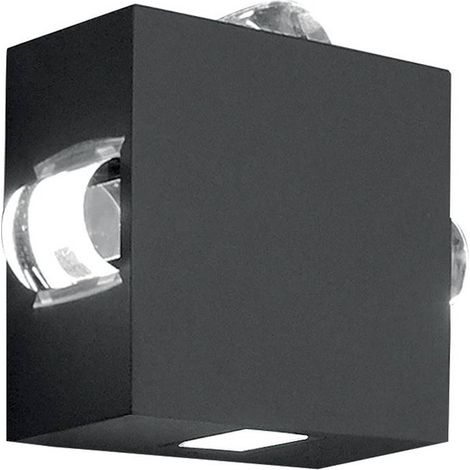 Elstead Agner - LED 4 Light Außenwandleuchte Graphit IP54 (1/3)