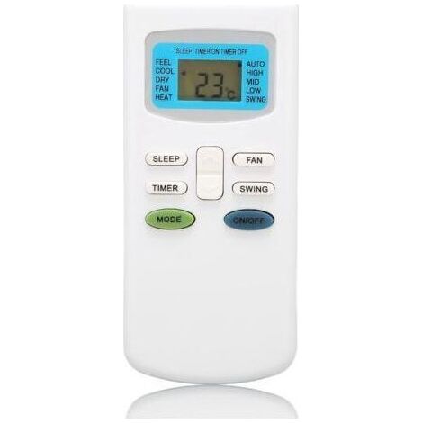 Télécommande Universelle de Climatiseur Compatible pour TCL, pour Dronic, pour Klimaire, pour Pioneer, pour Ciac, pour Airton, pour Dronic, pour Fujico, pour Universal Asia, pour Airmaster, po (1/5)