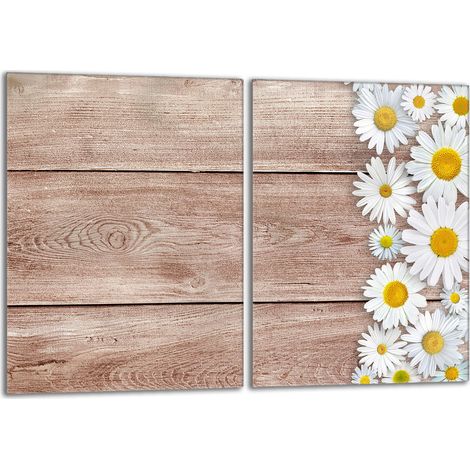 Piastra protettiva in vetro per stufa 2x40x52 Legna (1/5)