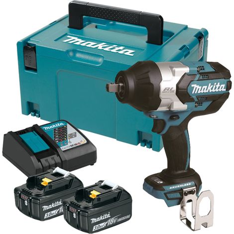 Boulonneuse à chocs 18V LXT 1050Nm (2x3,0 Ah) en MAKPAC - MAKITA DTW1004RFJ