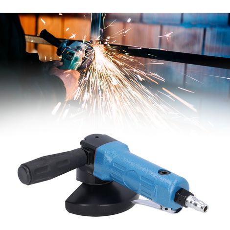 Leichter pneumatischer Winkelschleifer HG-2600 mit 100-mm-Scheibe (4 Zoll), robustes Schleifwerkzeug mit 100 mm Schleifkapazität (1/5)