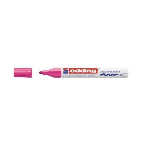 edding Lackmarker 750 4-750-9-009 2-4mm Rundspitze permanent rosa