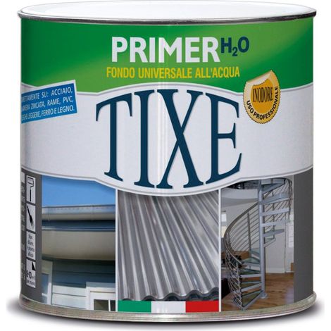 TIXE Primer Antiruggine Universale – Base Protettiva per Metalli, Legno e Superfici Esterne, Bianco 500 ml (1/3)