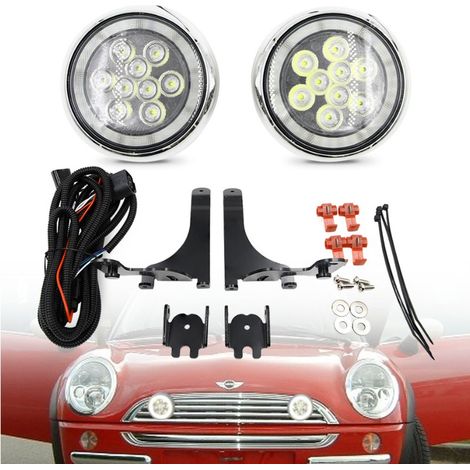 Feux de jour + Longue portée Mini FULL LED R50 R52 R53 2001 - 2006 (1/4)