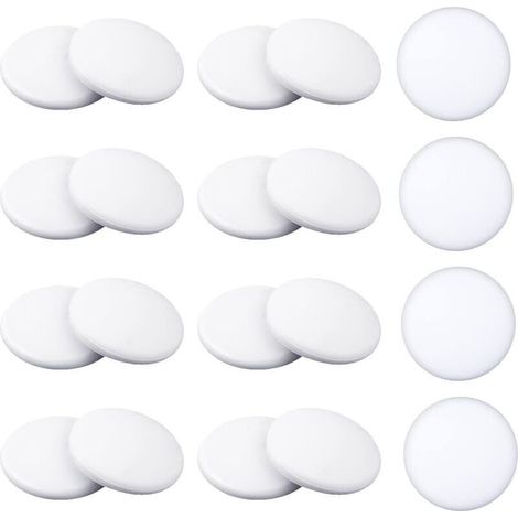 20 pièces butoir de porte protecteur mural adhésif protecteur de pare-chocs réutilisable protecteurs muraux en silicone absorbant des boutons de porte avec adhésif, gel absorbant les chocs pour protég (1/5)