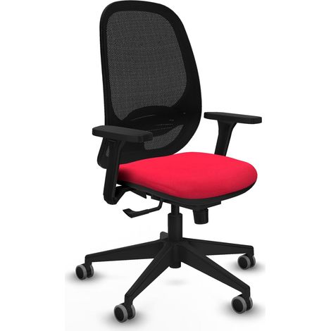 Silla de oficina piqueras y crespo Cilanco negro reposabrazos ajustables (1/2)