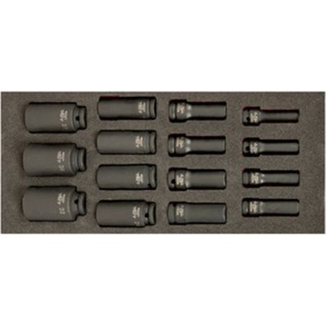 FOAM CON VASOS 1/2, 15 PZS FF1E2213 - BAHCO