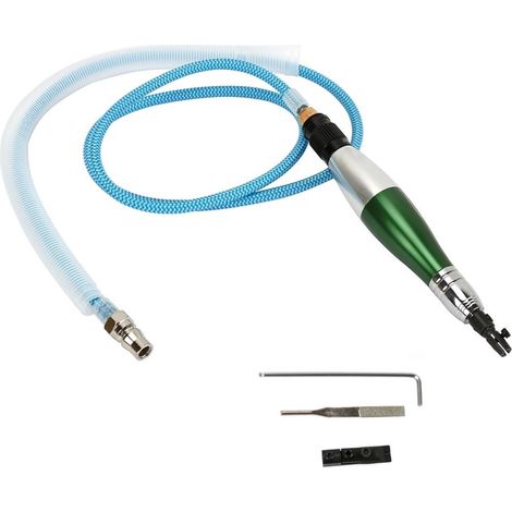 Kit de micro-meuleuse pneumatique Le Crayon À Air Pneumatique De Meuleuse De Fichier Oscillant Alternatif À Air Pneumatique Ultrasonique Meurent For Le Polissage De Moule(Set 2) (1/5)