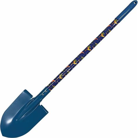 Pala de mano Greenmill 74 cm, hoja metálica y mango de madera/pvc, ideal para jardinería, trasplante y trabajo en tierra