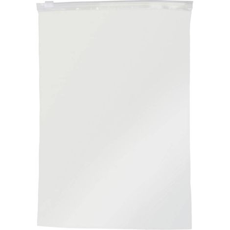 Sacchetto con zip senza striscia di etichetta (L x L) 250 mm x 180 mm Trasparente Polietilene 100 pz. (1/4)