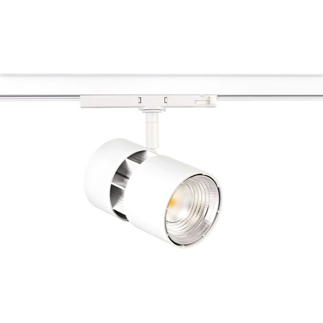 NINETY DALI Proj. Rail 3 all.023 blanc angle 60° LED intég. 39W 3000K 3700lm ARIC 56022