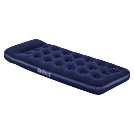 Matelas gonflable camping - BESTWAY - 1 place -185x76x22 cm avec pompe a pied intégrée (1/5)